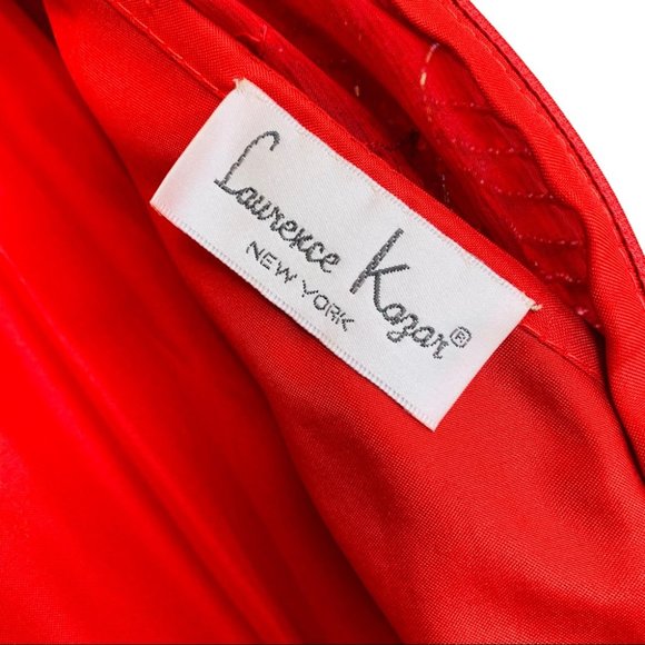 VTG 100% Silk 80s Fringed Beadwork Flapper Dress S - Picture 10 of 15